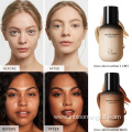 Natural Dark Skin Matte Makeup Liquid Foundation